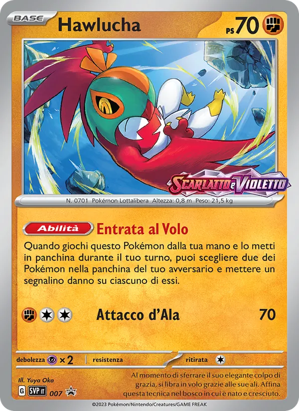 Hawlucha SVP Black Star Promos 007/225