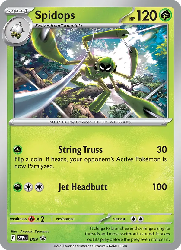 Spidops SVP Black Star Promos 009/225
