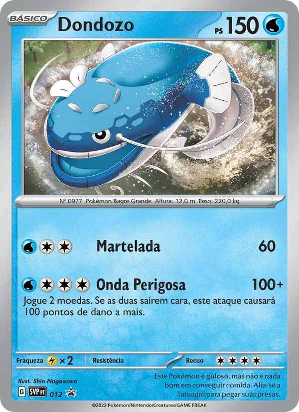 Dondozo SVP Black Star Promos 012/225