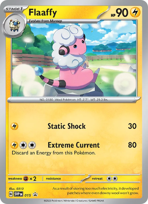 Flaaffy SVP Black Star Promos 015/225