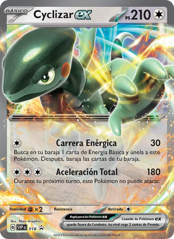 Cyclizar ex SVP Black Star Promos 018/225