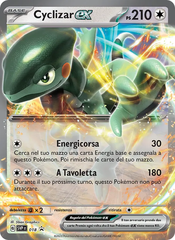 Cyclizar-ex SVP Black Star Promos 018/225