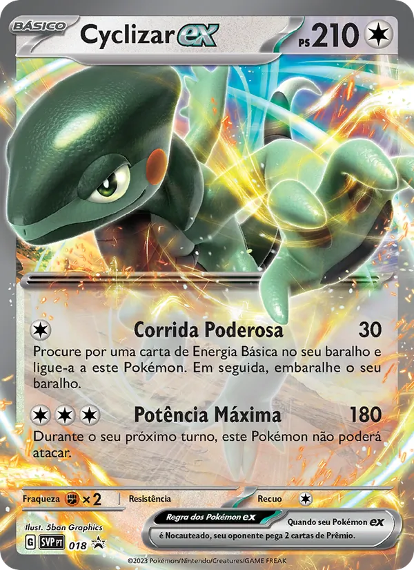 Cyclizar ex SVP Black Star Promos 018/225