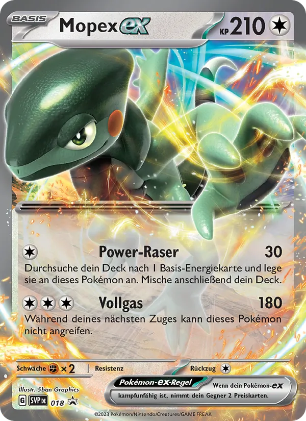 Mopex-ex SVP Black Star Promos 018/225
