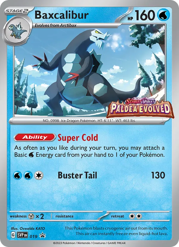 Baxcalibur SVP Black Star Promos 019/225