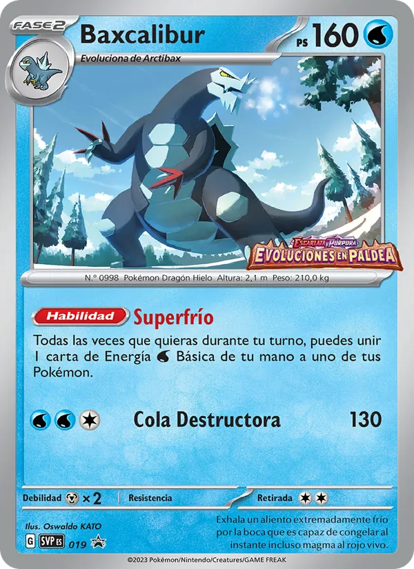 Baxcalibur SVP Black Star Promos 019/225