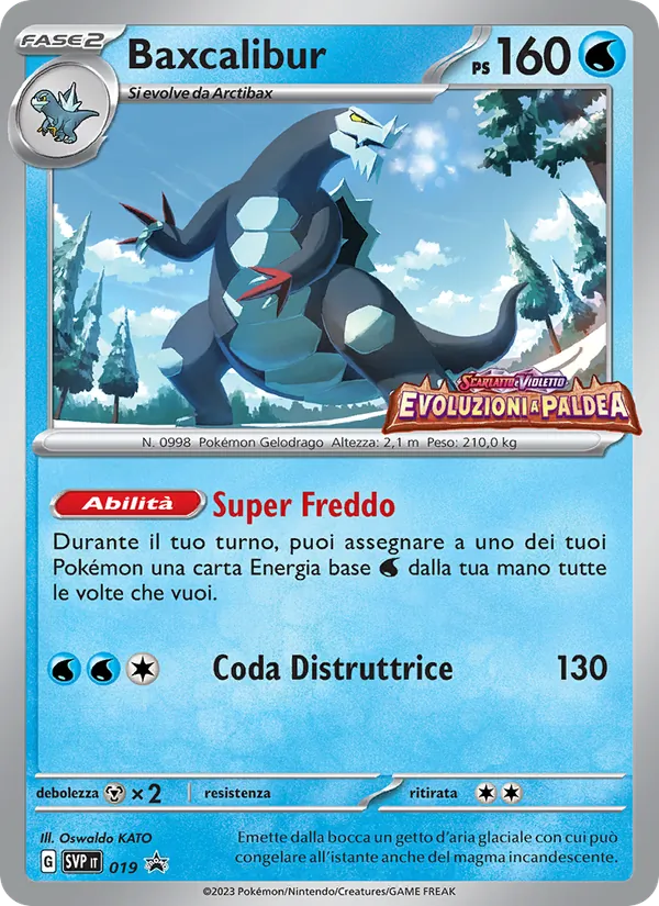 Baxcalibur SVP Black Star Promos 019/225
