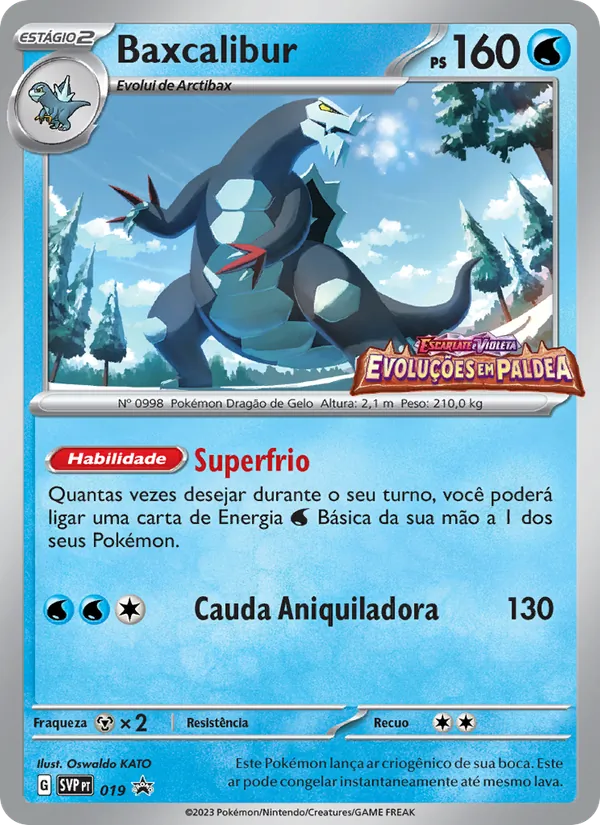 Baxcalibur SVP Black Star Promos 019/225