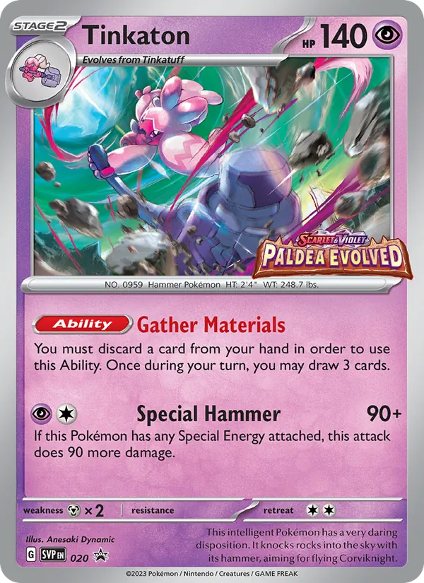 Tinkaton SVP Black Star Promos 020/225