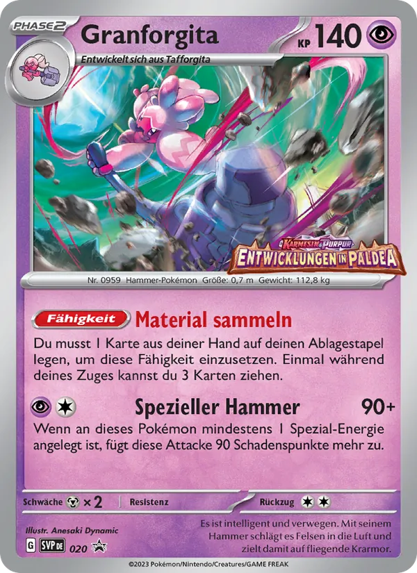 Granforgita SVP Black Star Promos 020/225