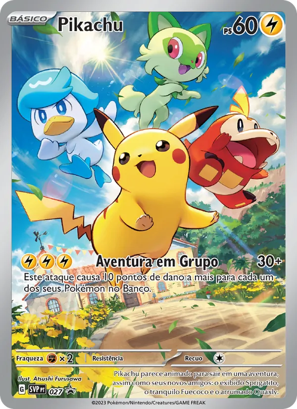 Pikachu SVP Black Star Promos 027/225