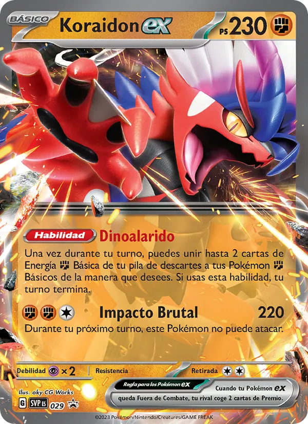 Koraidon ex SVP Black Star Promos 029/225