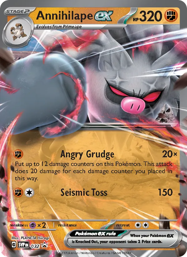 Annihilape ex SVP Black Star Promos 032/225