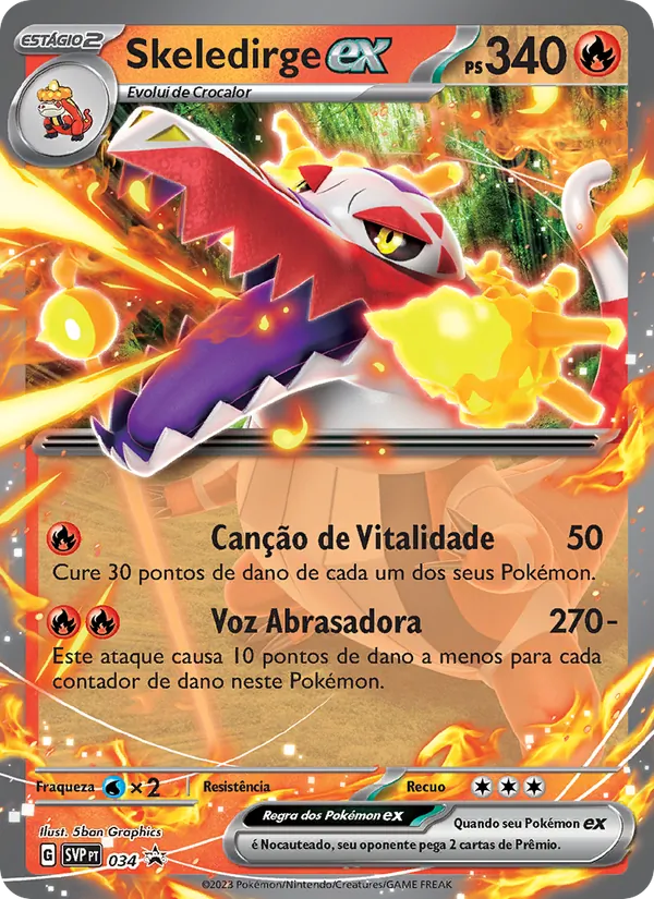 Skeledirge ex SVP Black Star Promos 034/225