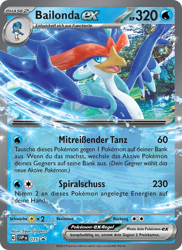 Bailonda-ex SVP Black Star Promos 035/225