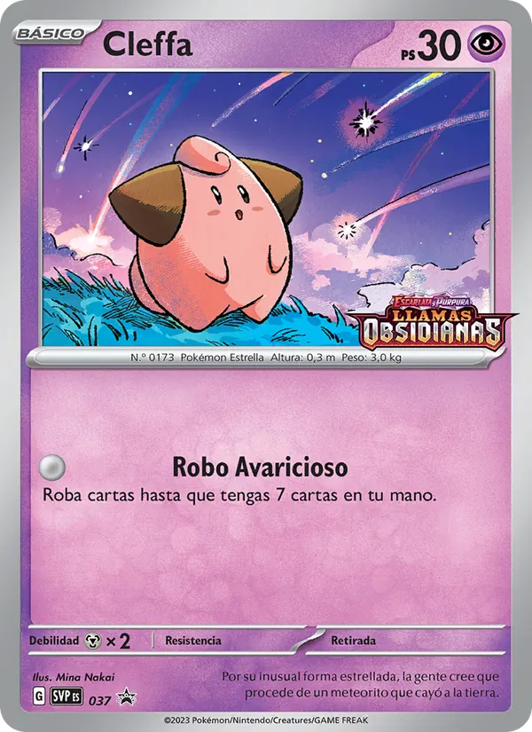 Cleffa SVP Black Star Promos 037/225