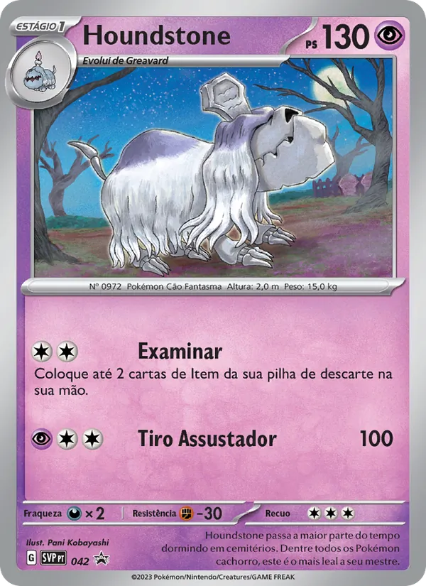 Houndstone SVP Black Star Promos 042/225