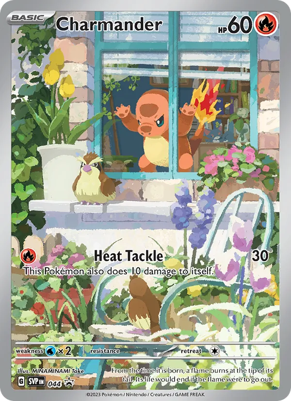 Charmander SVP Black Star Promos 044/225
