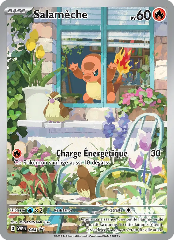 Salamèche SVP Black Star Promos 044/225