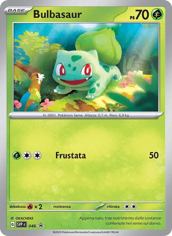 Bulbasaur SVP Black Star Promos 046/225