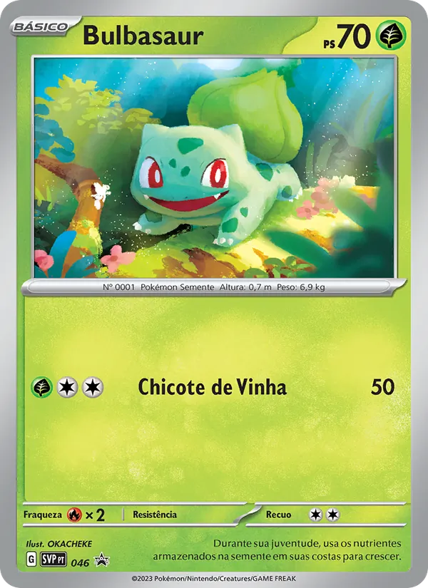 Bulbasaur SVP Black Star Promos 046/225