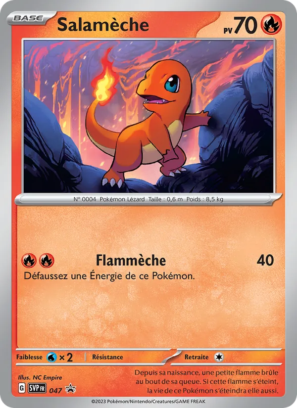 Salamèche SVP Black Star Promos 047/225