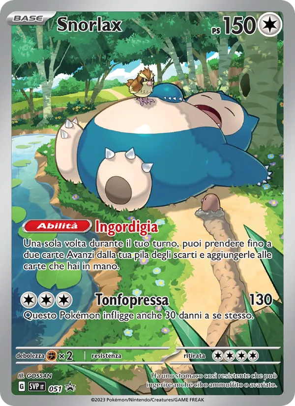 Snorlax SVP Black Star Promos 051/225
