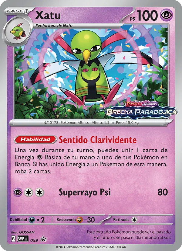Xatu SVP Black Star Promos 059/225