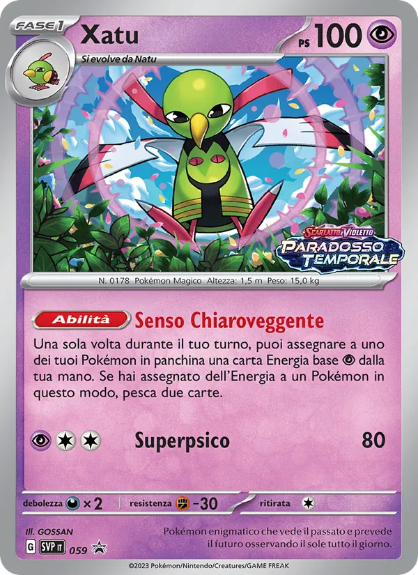 Xatu SVP Black Star Promos 059/225