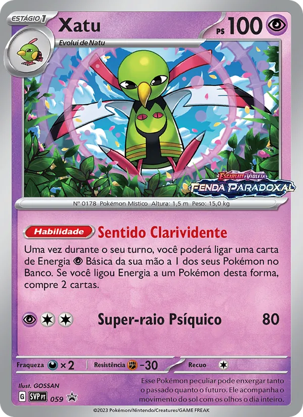 Xatu SVP Black Star Promos 059/225