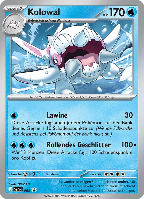 Kolowal SVP Black Star Promos 063/225