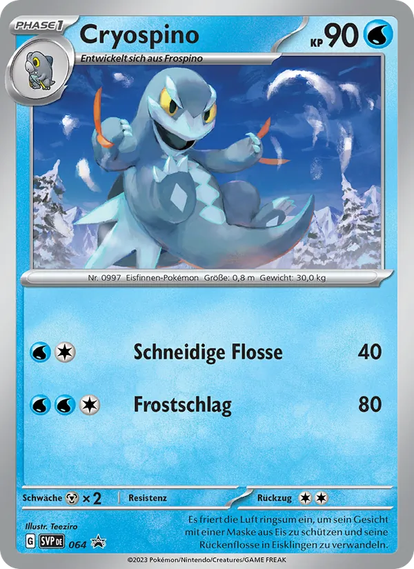 Cryospino SVP Black Star Promos 064/225