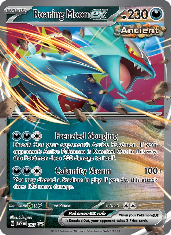 Roaring Moon ex SVP Black Star Promos 067/225