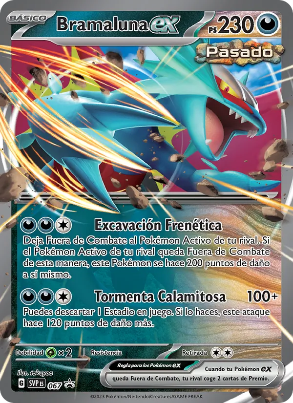 Bramaluna ex SVP Black Star Promos 067/225
