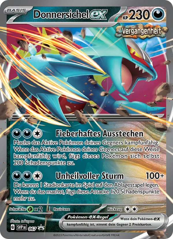 Donnersichel-ex SVP Black Star Promos 067/225