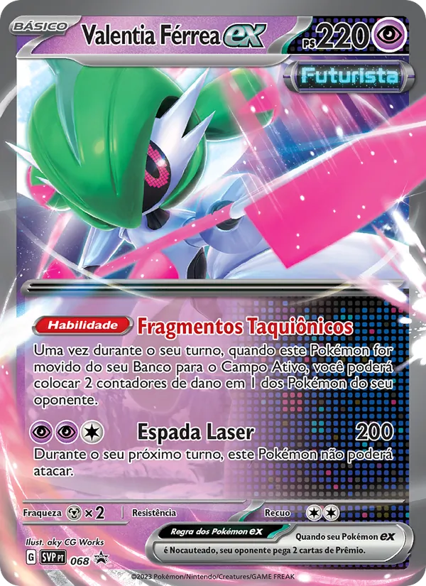 Valentia Férrea ex SVP Black Star Promos 068/225