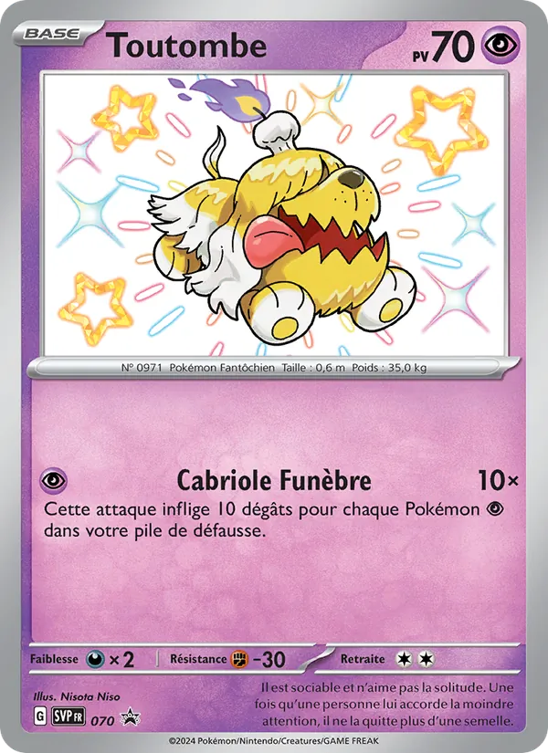 Toutombe SVP Black Star Promos 070/225