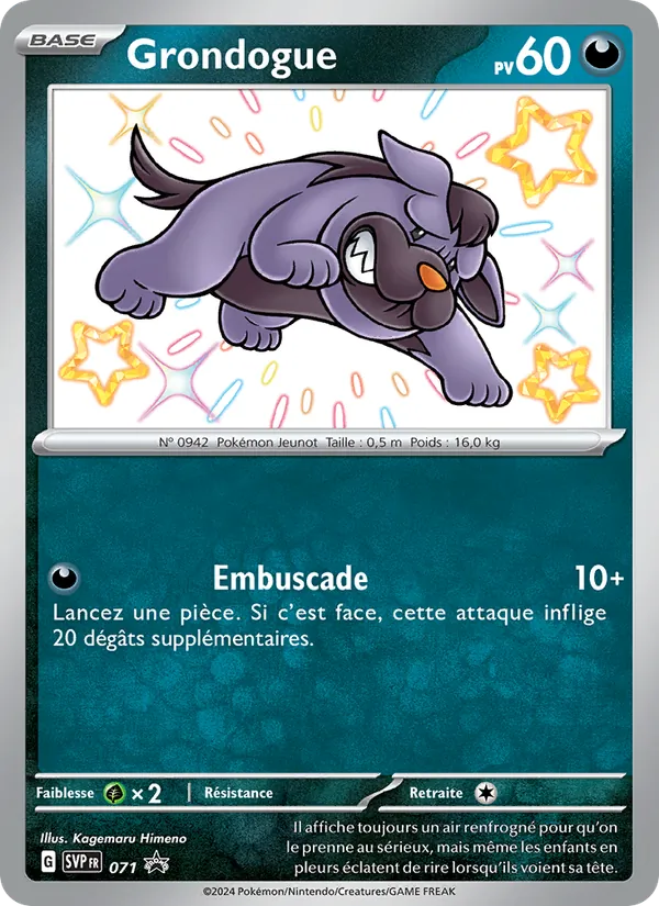 Grondogue SVP Black Star Promos 071/225