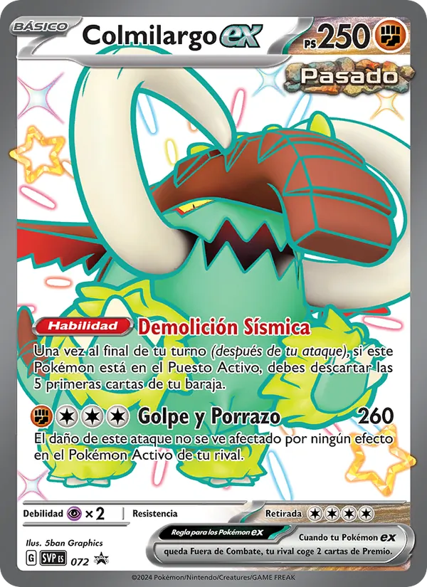 Colmilargo ex SVP Black Star Promos 072/225