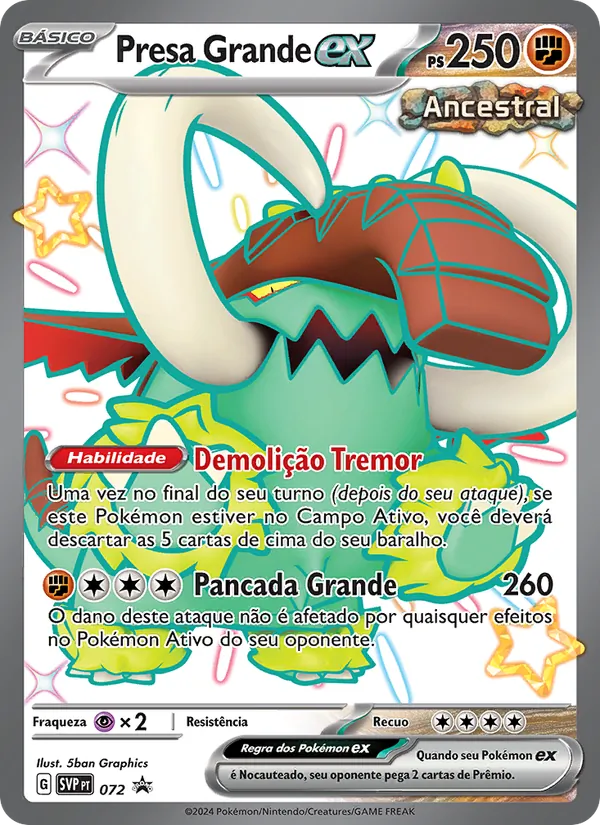 Presa Grande ex SVP Black Star Promos 072/225