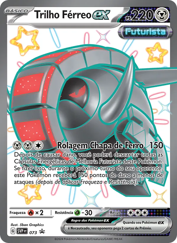 Trilho Férreo ex SVP Black Star Promos 073/225