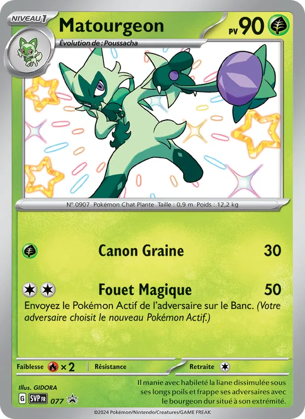 Matourgeon SVP Black Star Promos 077/225