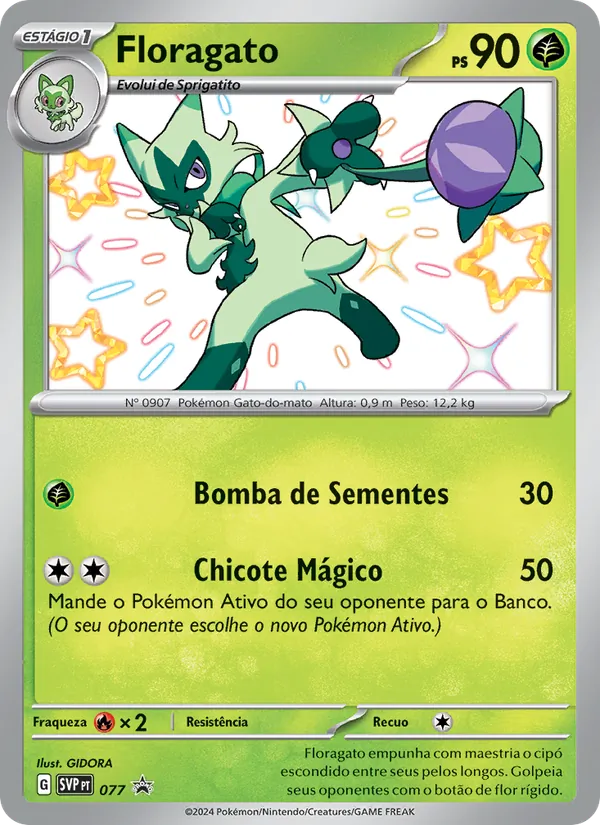Floragato SVP Black Star Promos 077/225
