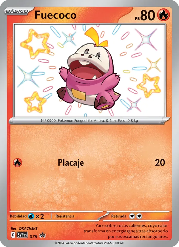 Fuecoco SVP Black Star Promos 079/225