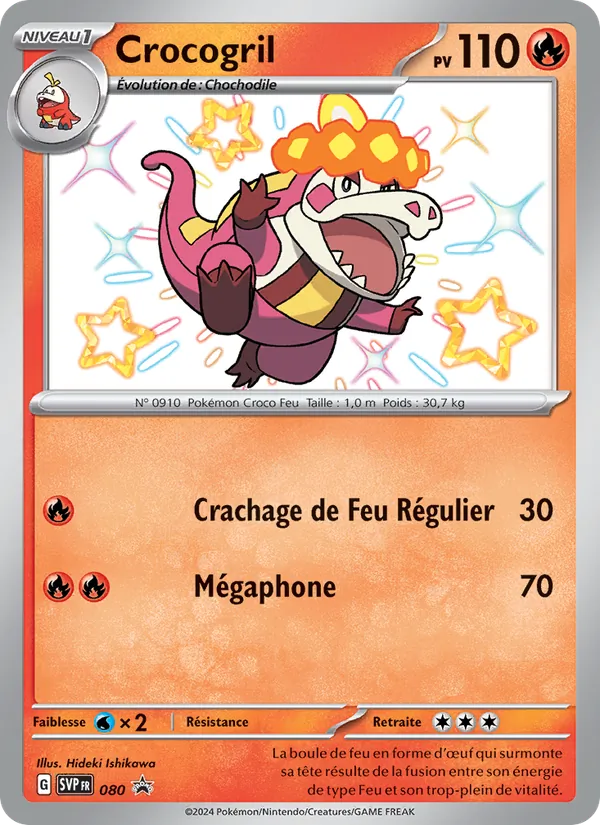 Crocogril SVP Black Star Promos 080/225