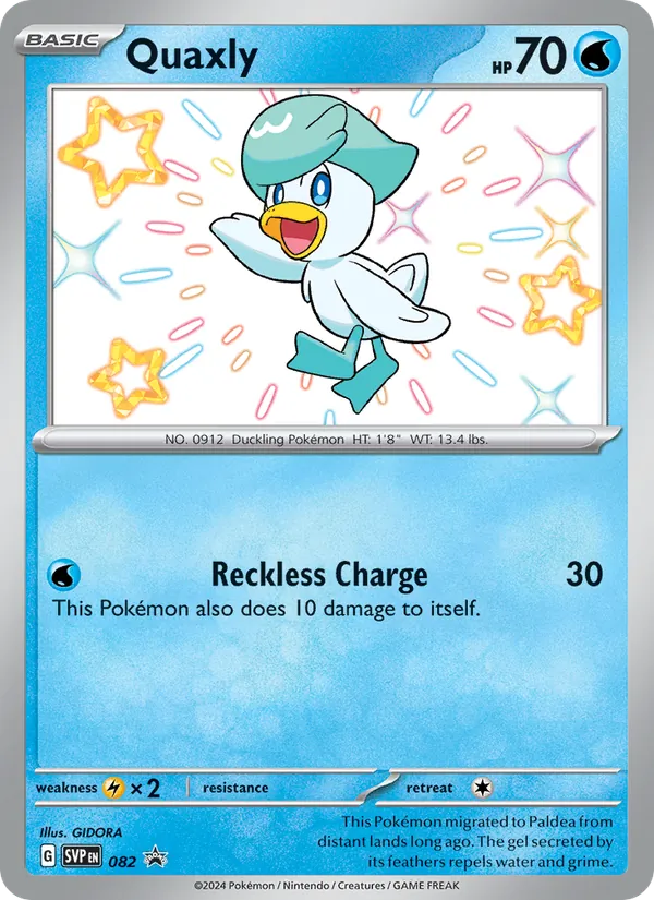 Quaxly SVP Black Star Promos 082/225