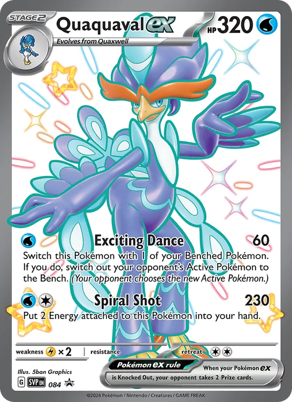 Quaquaval ex SVP Black Star Promos 084/225
