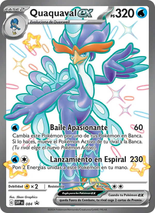 Quaquaval ex SVP Black Star Promos 084/225