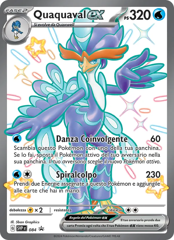 Quaquaval-ex SVP Black Star Promos 084/225