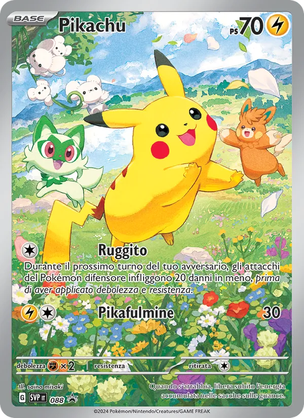 Pikachu SVP Black Star Promos 088/225